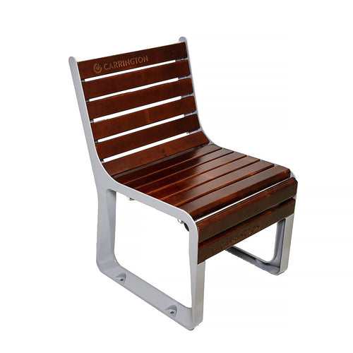 Premium tennis chair with backrest Carrington