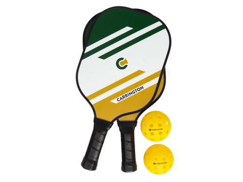 Pickleball - Fiber Paddle-Racket and Ball Carrington