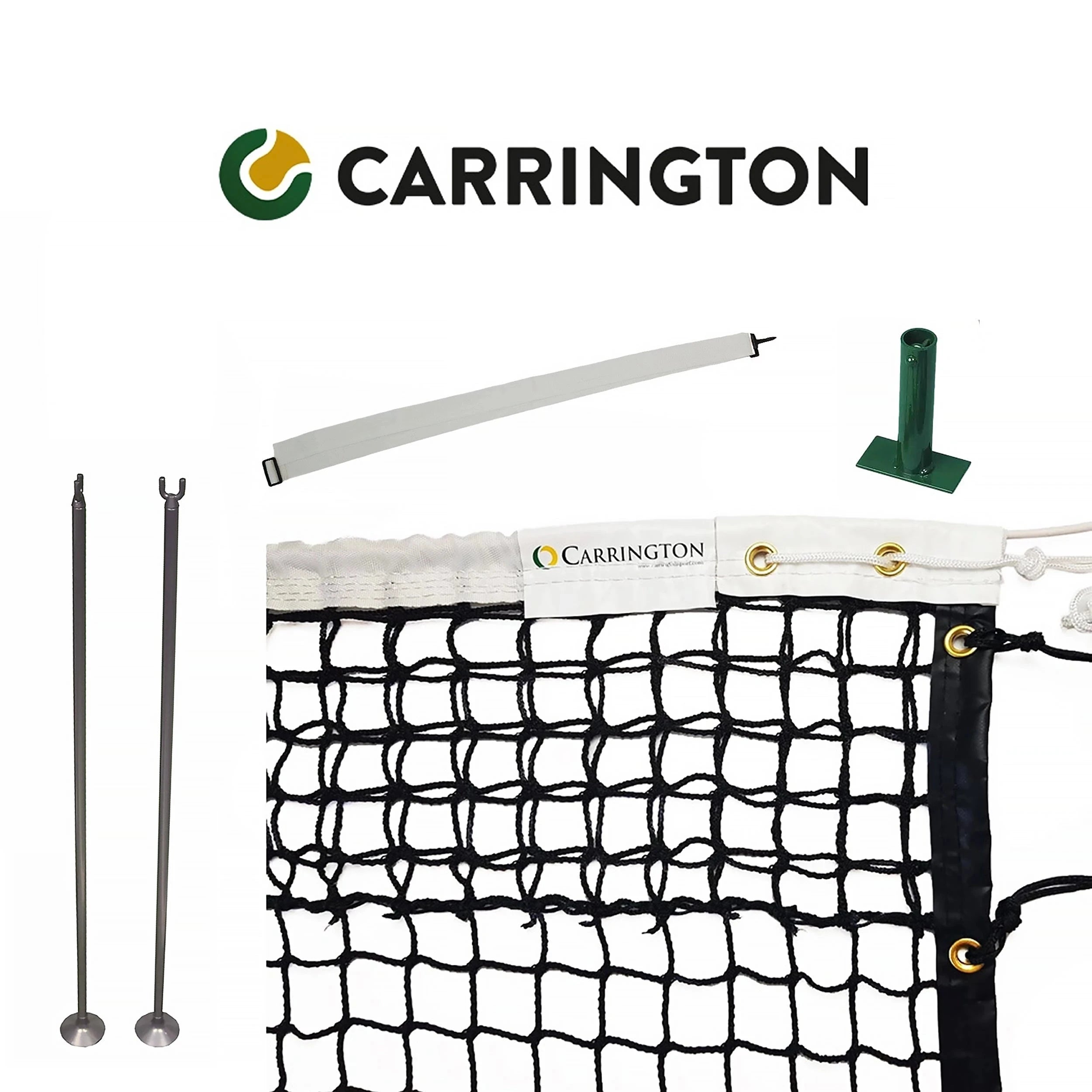 Tennis hard court net kit Carrington