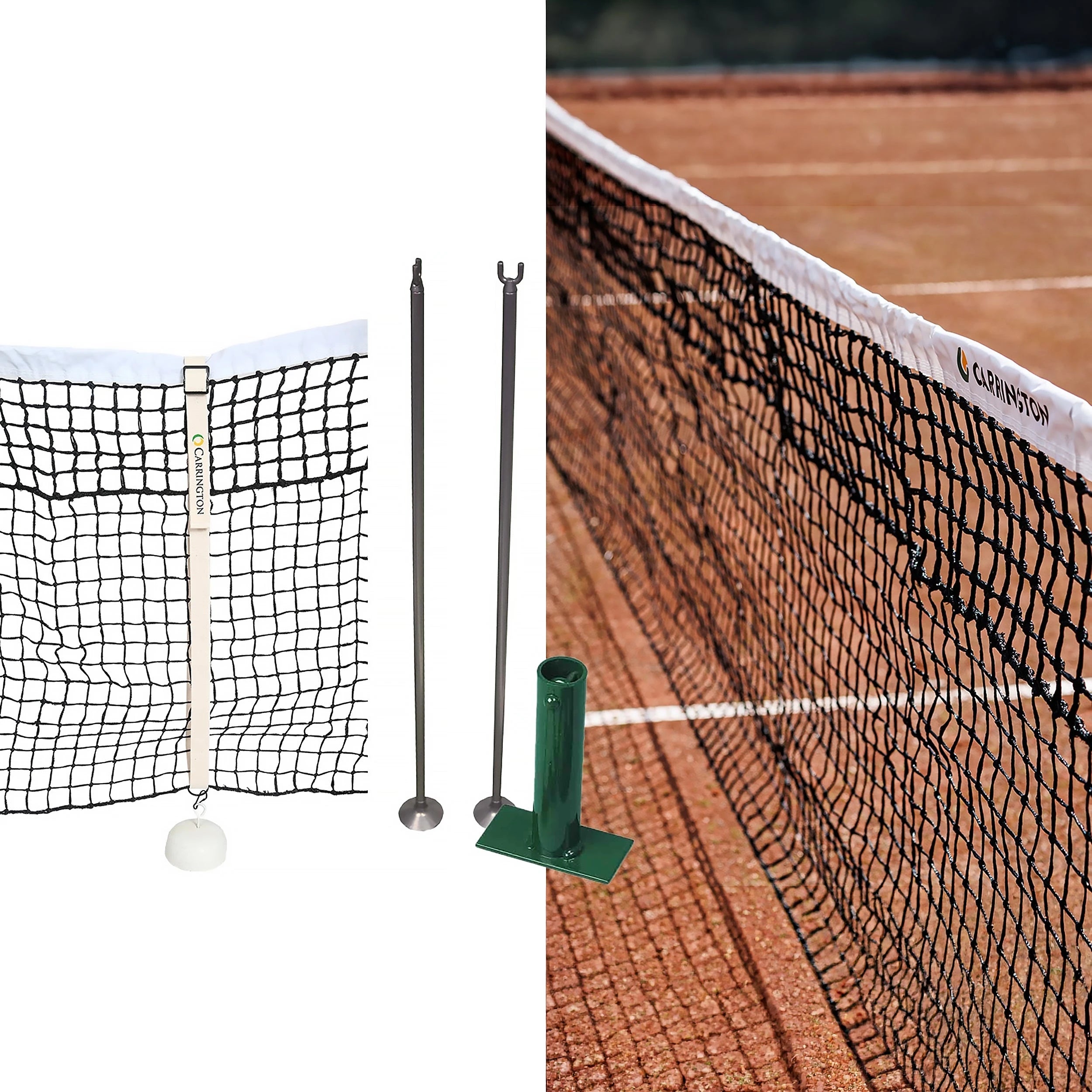 Tennis clay court net kit Carrington