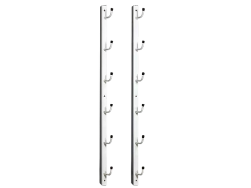 Wall-Mounted Volleyball Post Storage Rack Netsportique