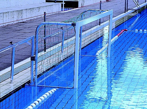 Juego de porterías de waterpolo fijas
