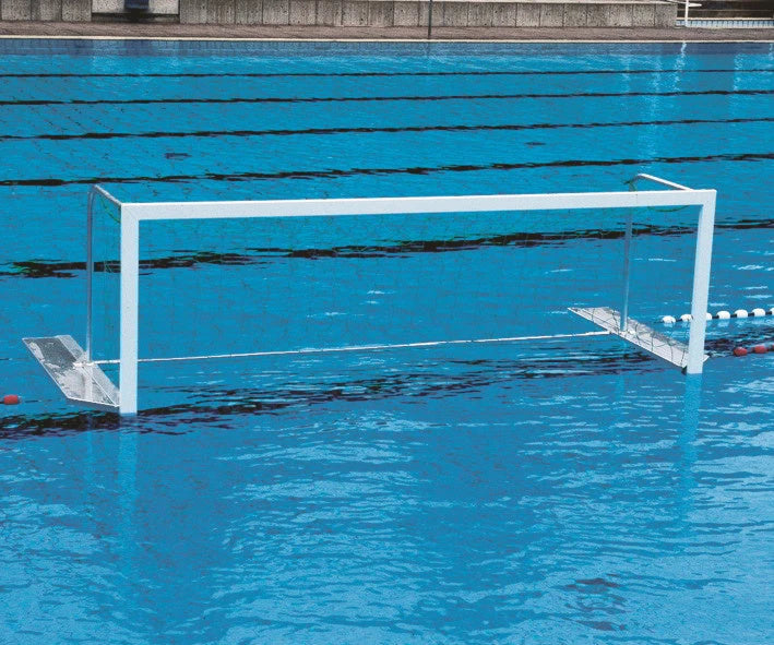Juego de porterías de waterpolo plegables y flotantes