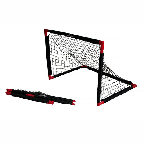 Foldable football goal - 90cm x 60cm - free ball Netsportique