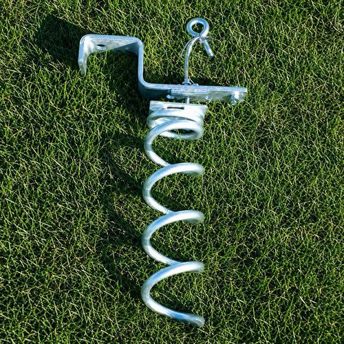 Anchoring system for 5-a-side portable football goal Powershot