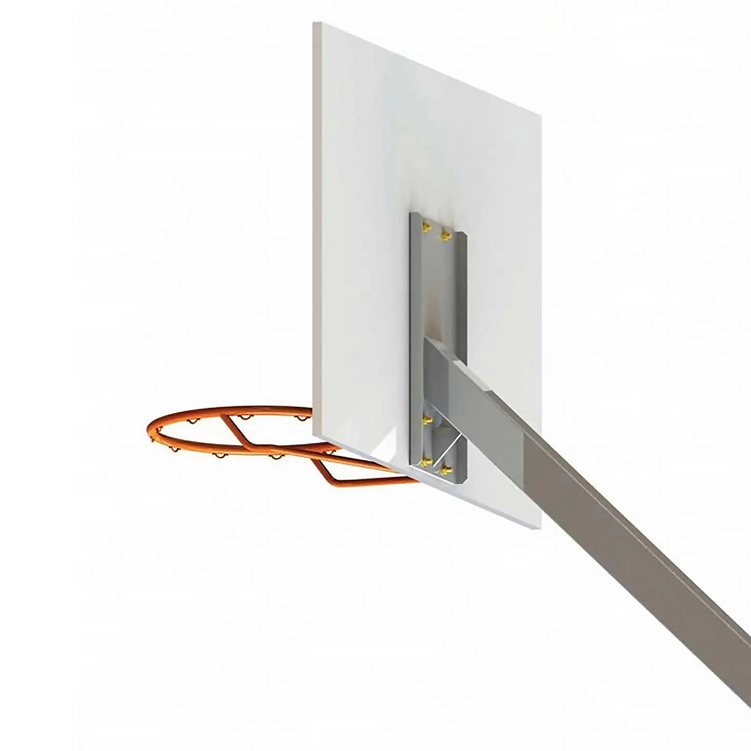 Canasta de baloncesto de exterior sobre placa base 2,60m
