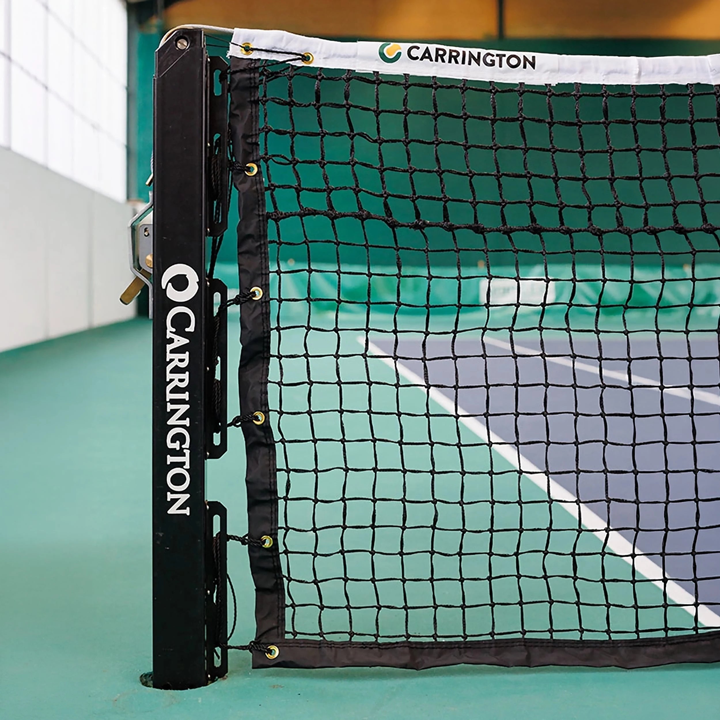 Steel tennis posts Carrington
