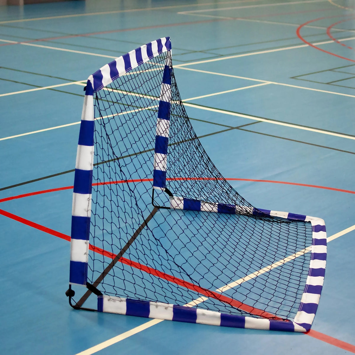 Par porterías balonmano desplegables de 1,4 x 1m - con bolsa almacenamiento
