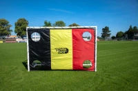 Shooting wall with flag - 3m x 2m Powershot