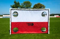 Shooting wall with flag - 3m x 2m Powershot