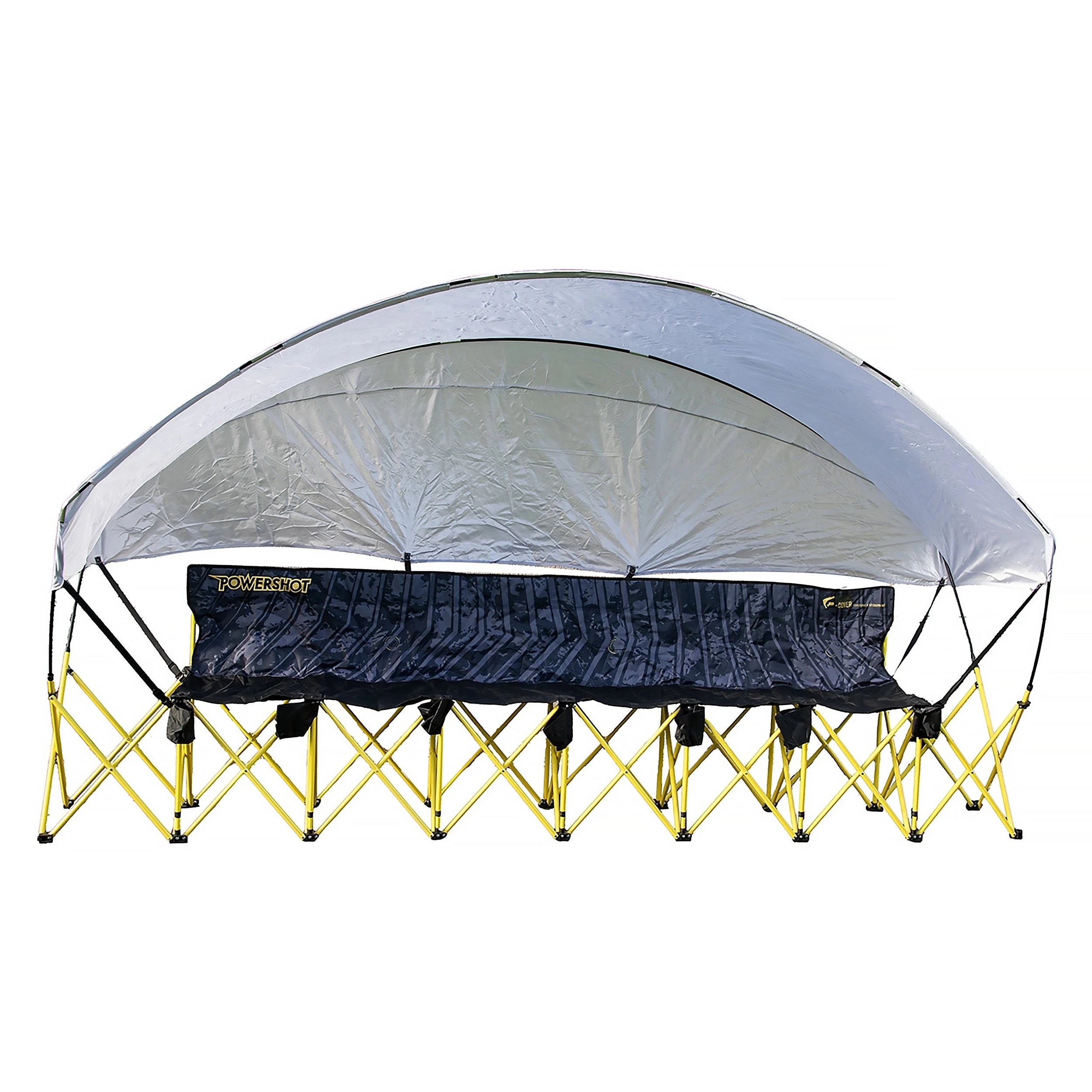 6-seater covered folding bench Powershot