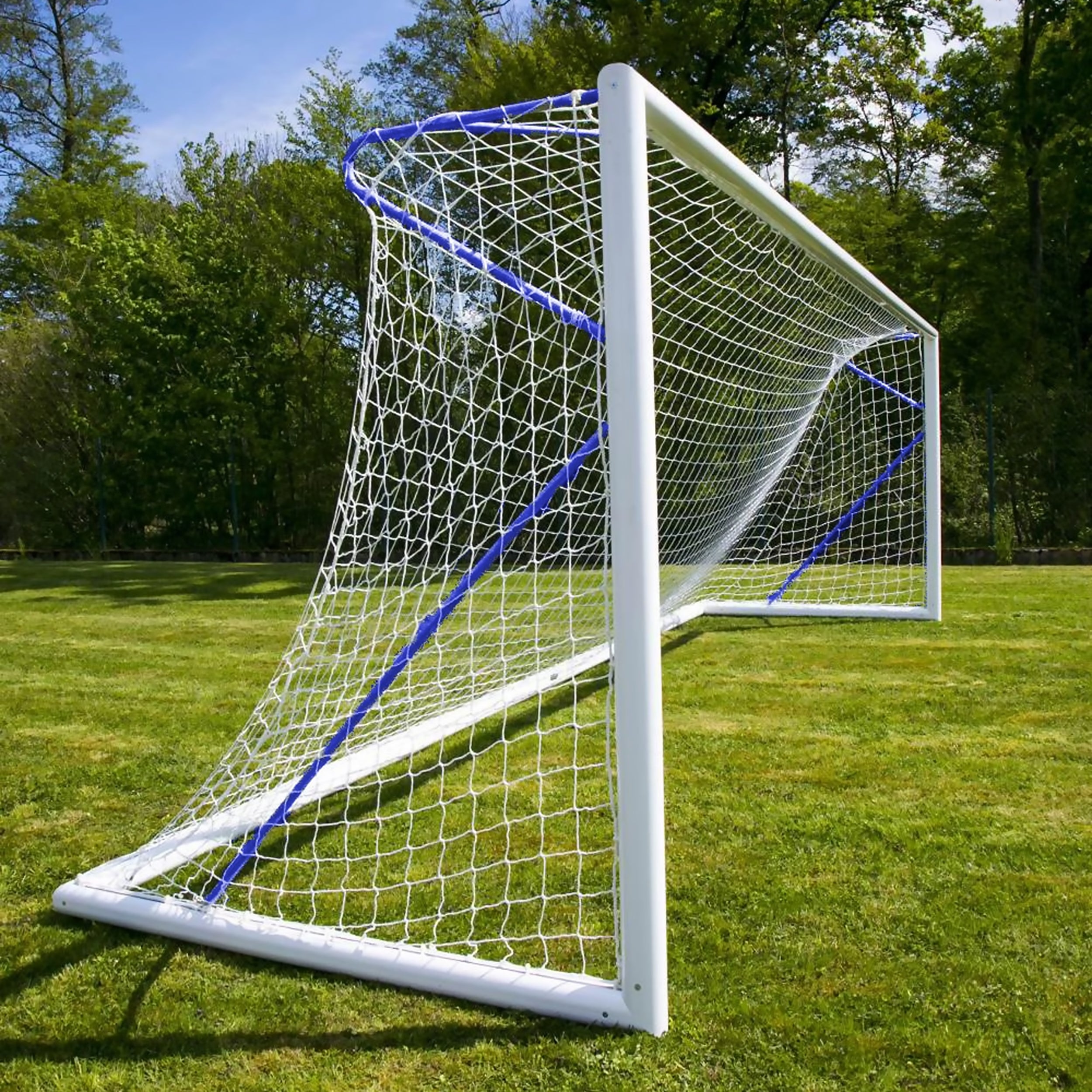 Transportable professional 11-a-side football goal aluminium - 7.32 m x 2.44 m Powershot