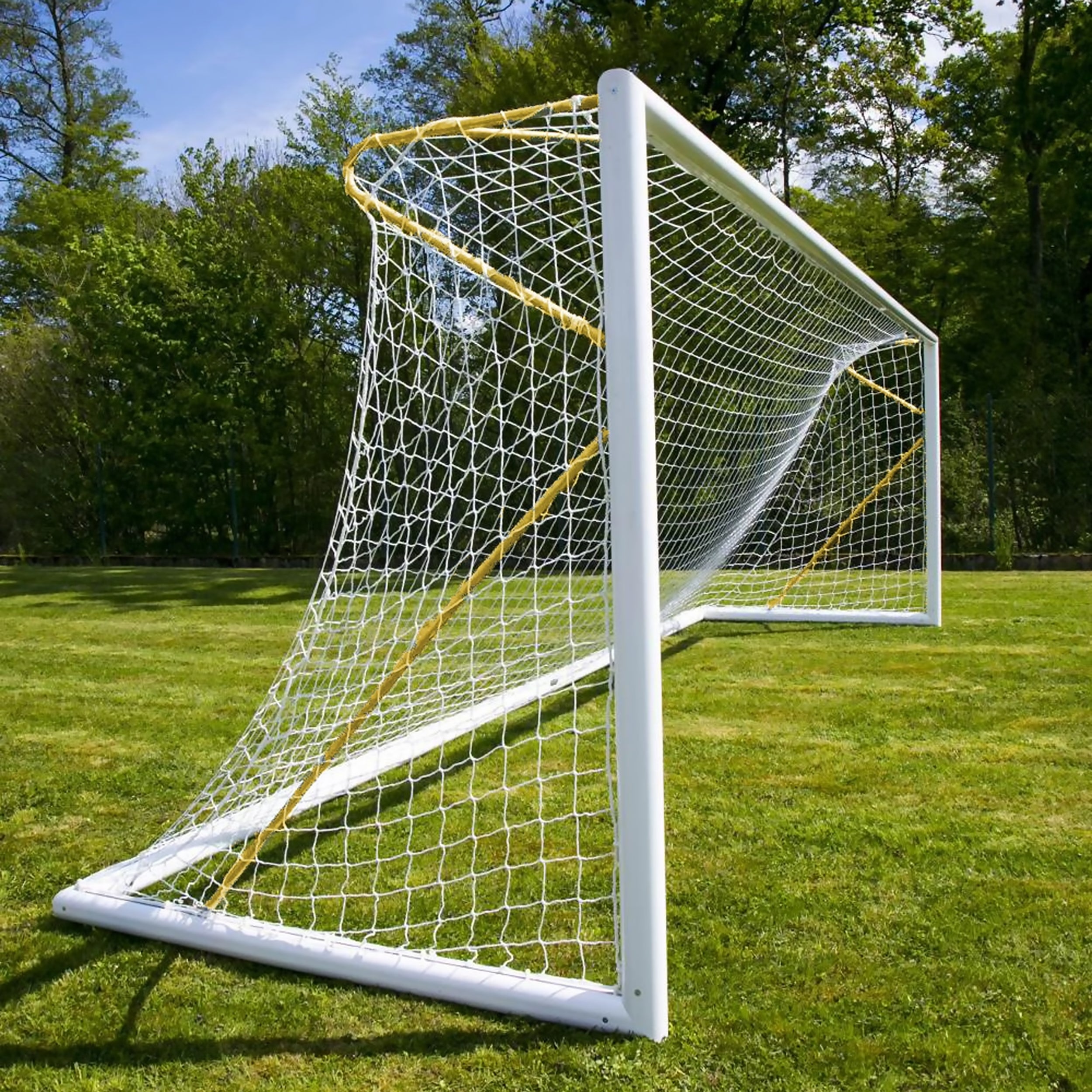 Transportable professional 11-a-side football goal aluminium - 7.32 m x 2.44 m Powershot