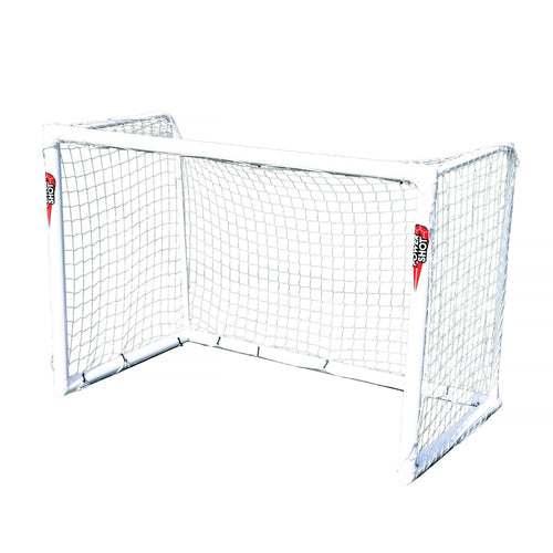 STADIUM Football goal - 1.2m x 0.8m - uPVC - White Powershot
