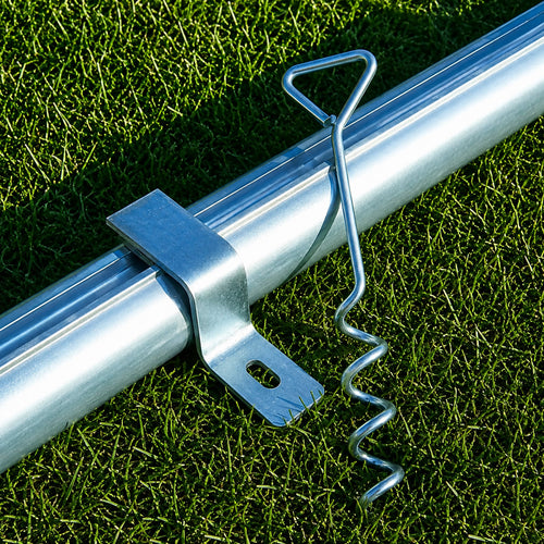 Anchoring system for 5-a-side portable football goal Powershot