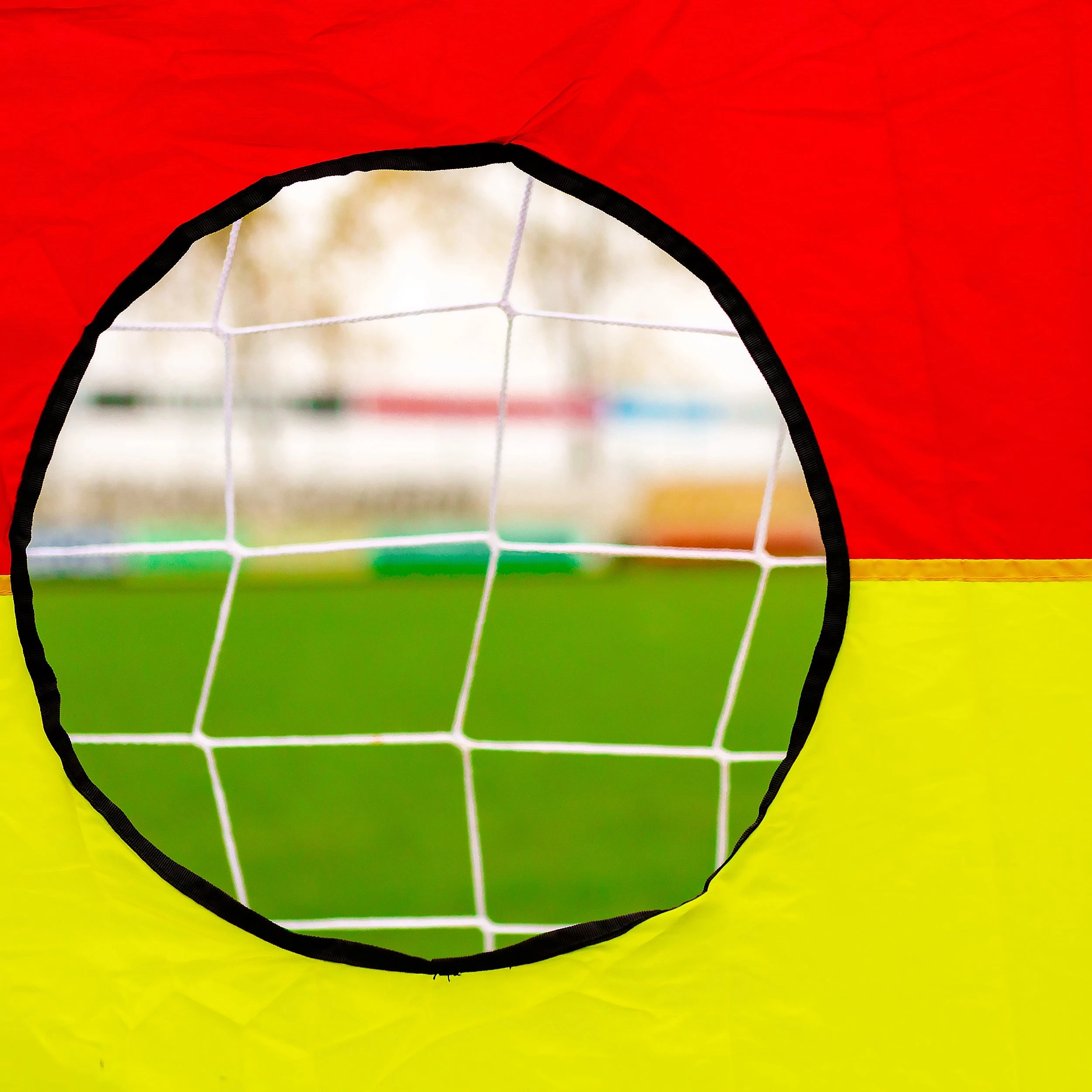 Football uPVC Goal with Shooting Wall - 1.2m x 0.8m Powershot