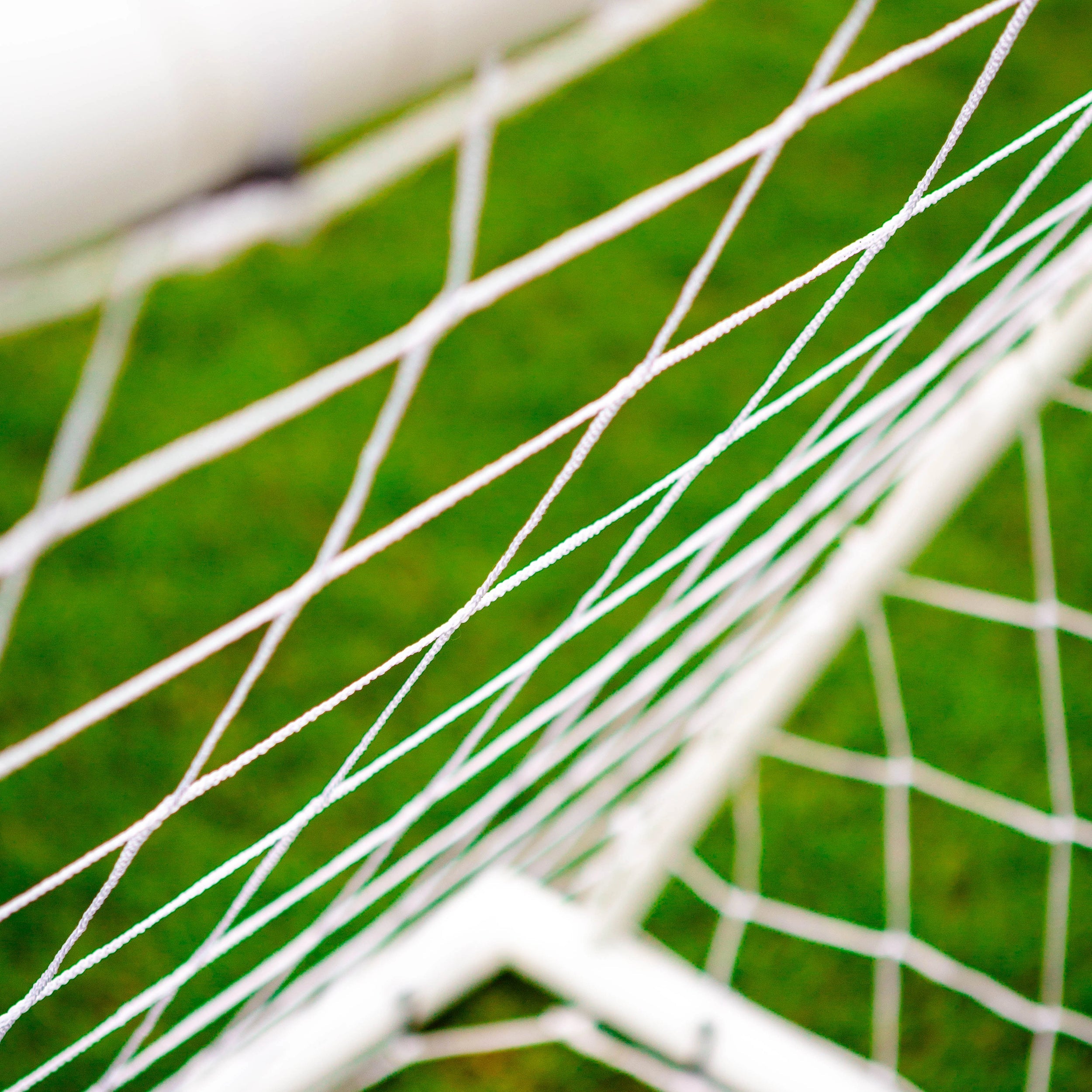 Football goal - 1.8m x 1.2m uPVC white Powershot