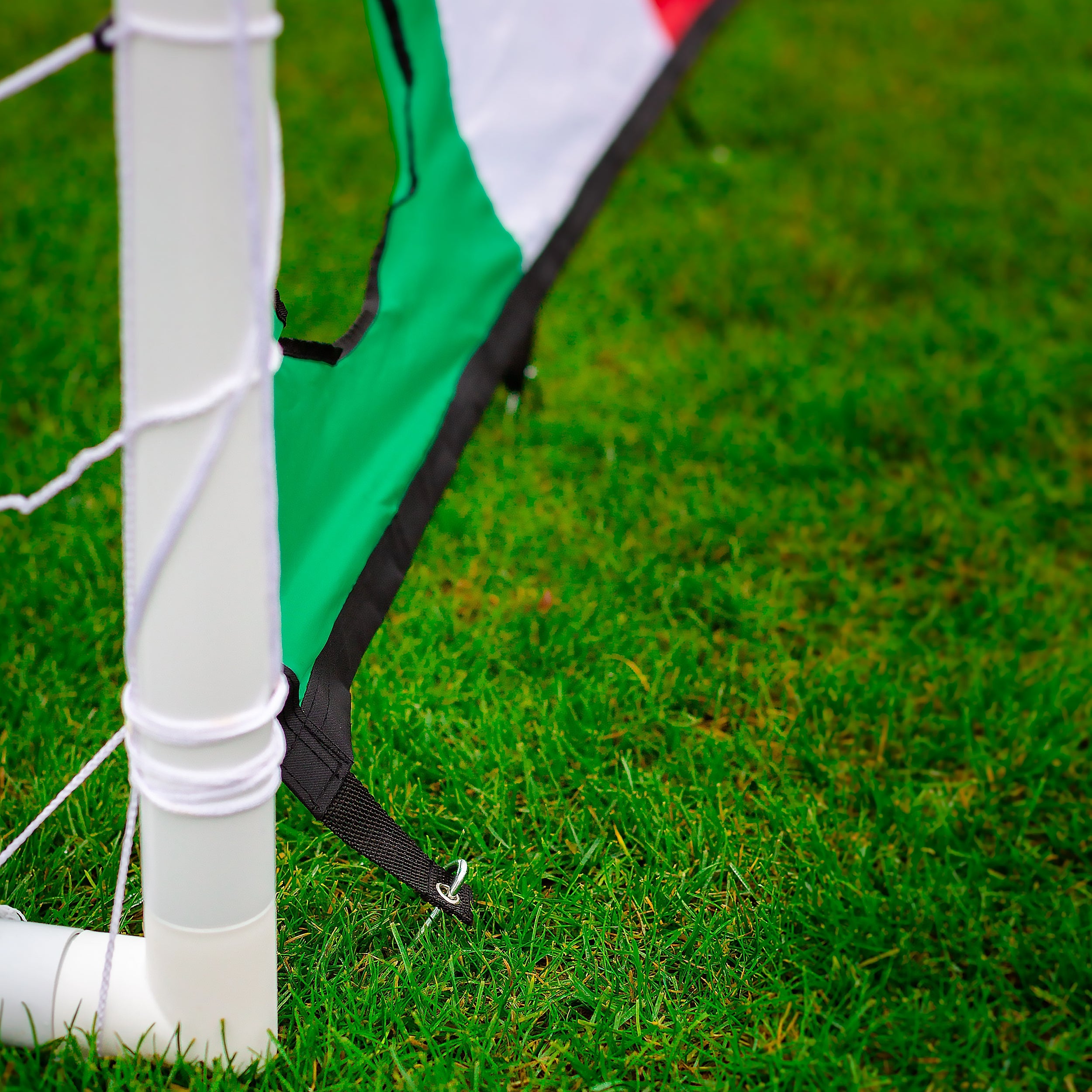Football uPVC Goal with Shooting Wall - 1.8m x 1.2m Powershot