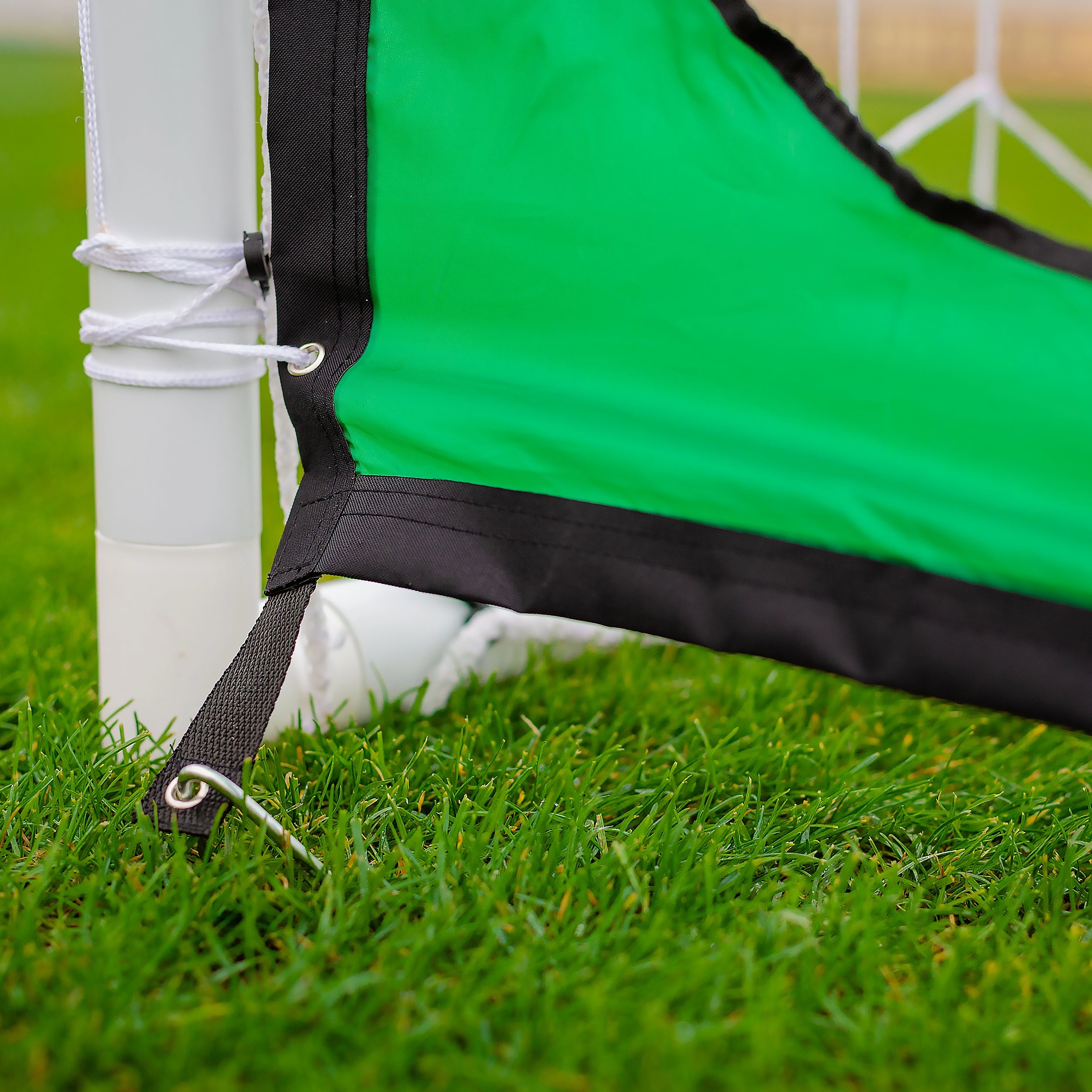 Football uPVC Goal with Shooting Wall - 1.8m x 1.2m Powershot