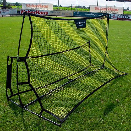 Football trainer two sided rebound net with ball Powershot