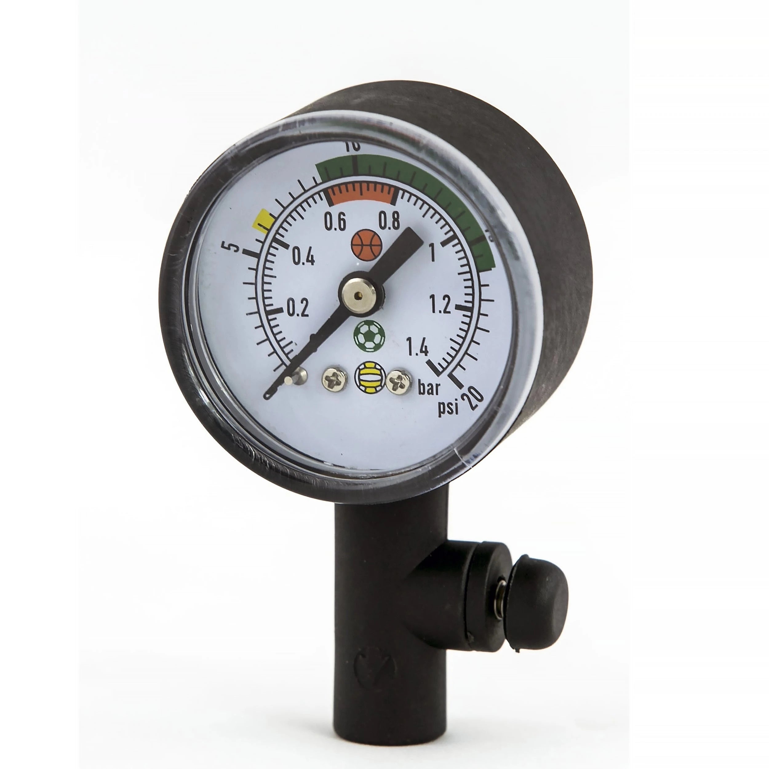 Pressure gauge with integrated pointer Powershot