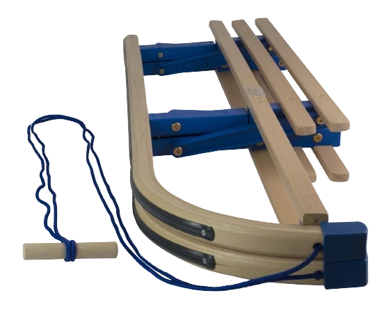 Foldable Wooden Sledge - 100cm Netsportique