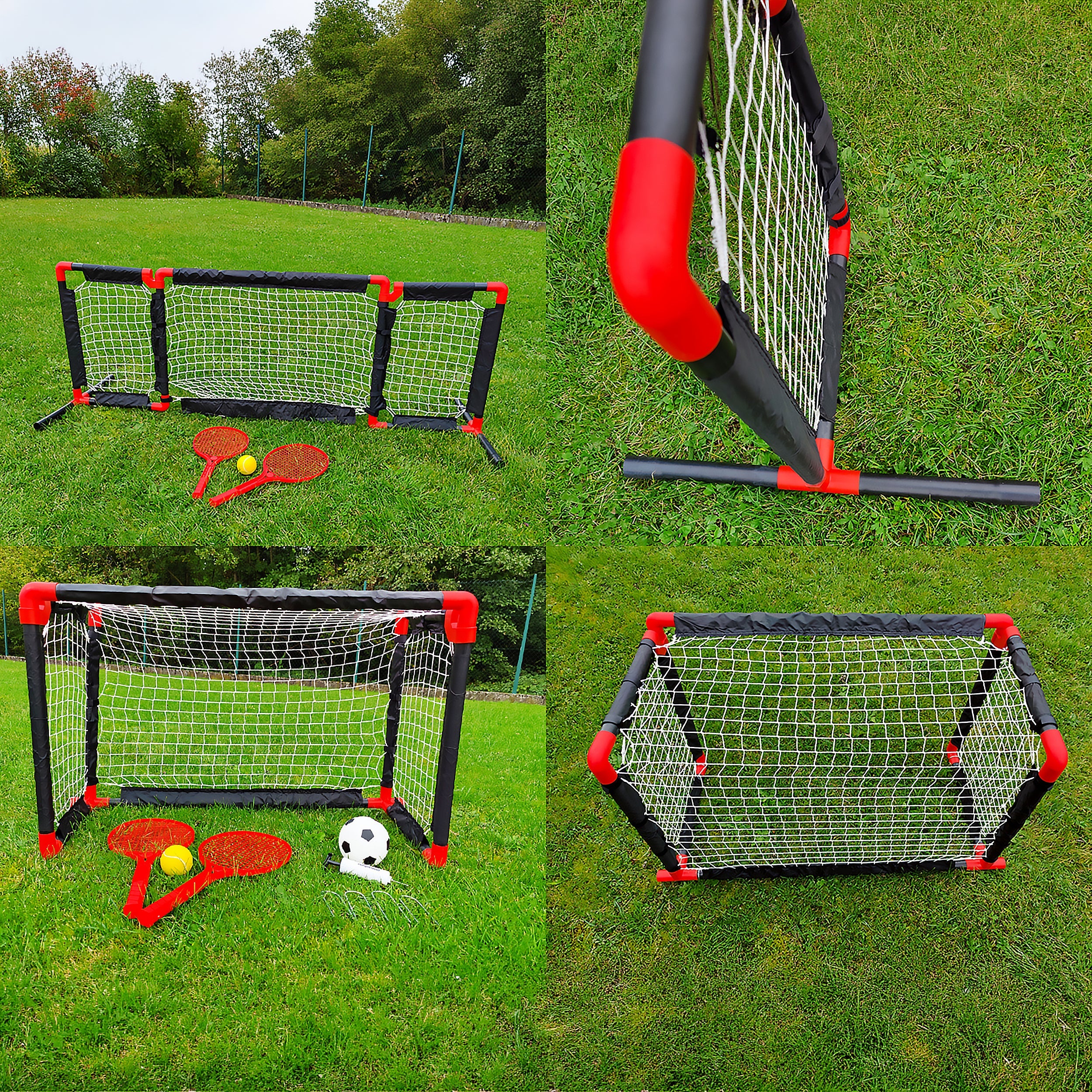 2 in 1 football goal and tennis net Powershot
