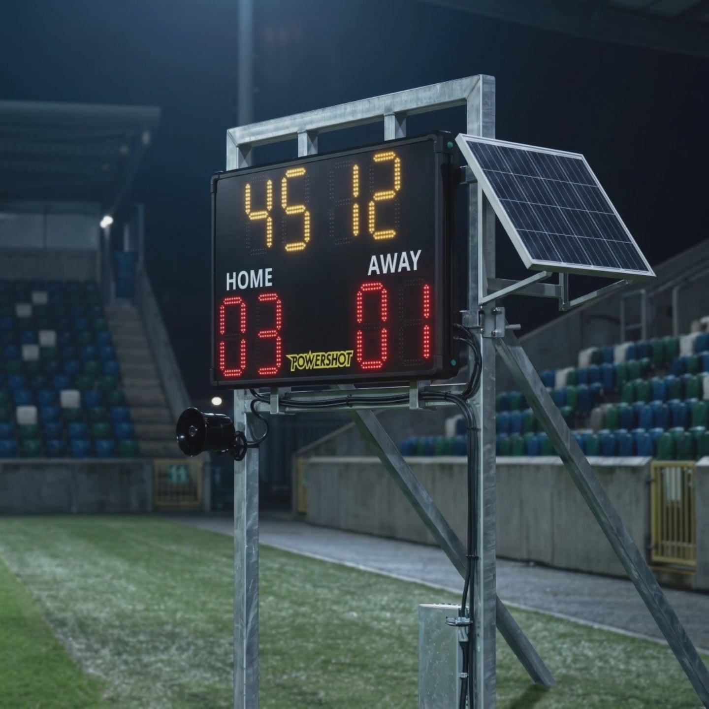 Marcador innovador para fútbol al aire libre – 110 cm x 70 cm x 7 cm