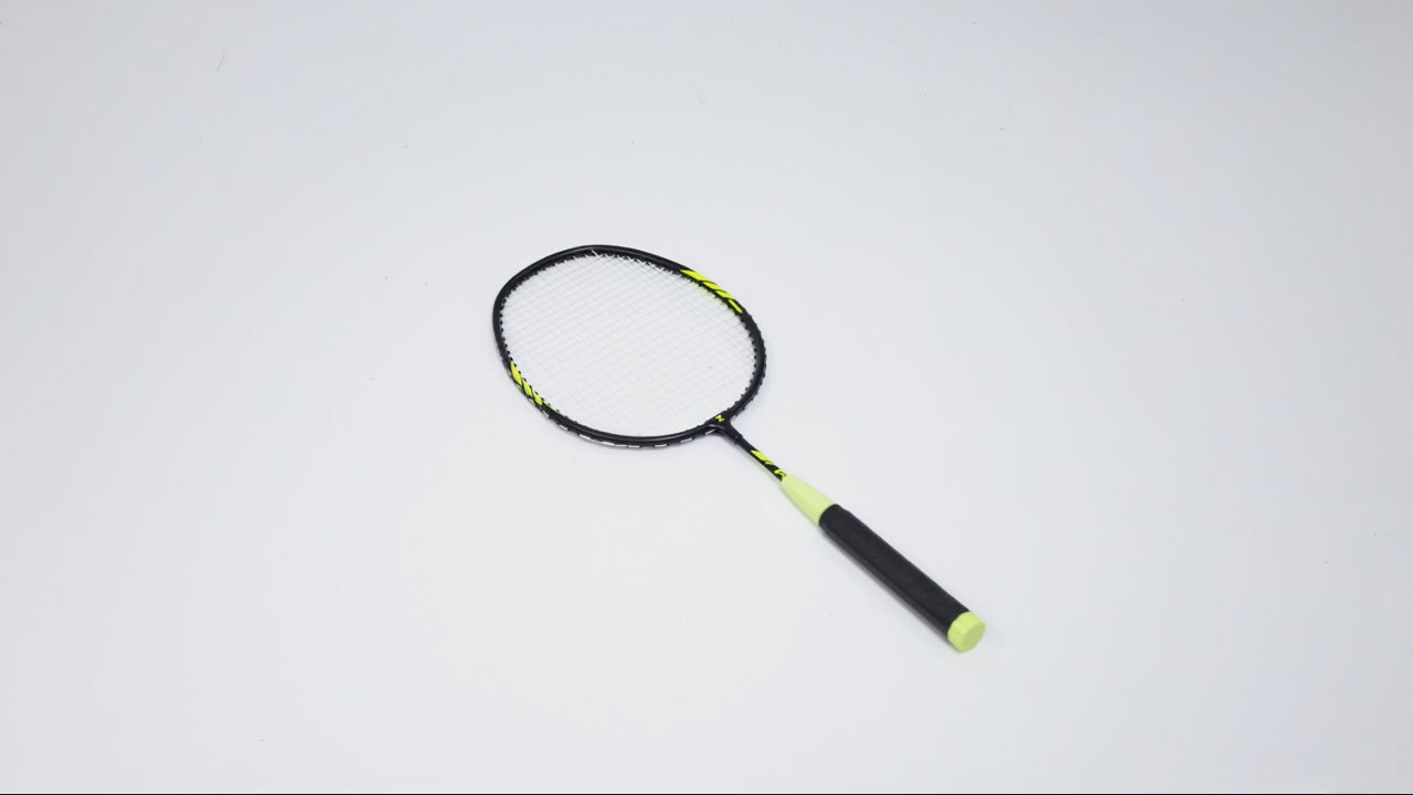 Raqueta de bádminton regulable en altura