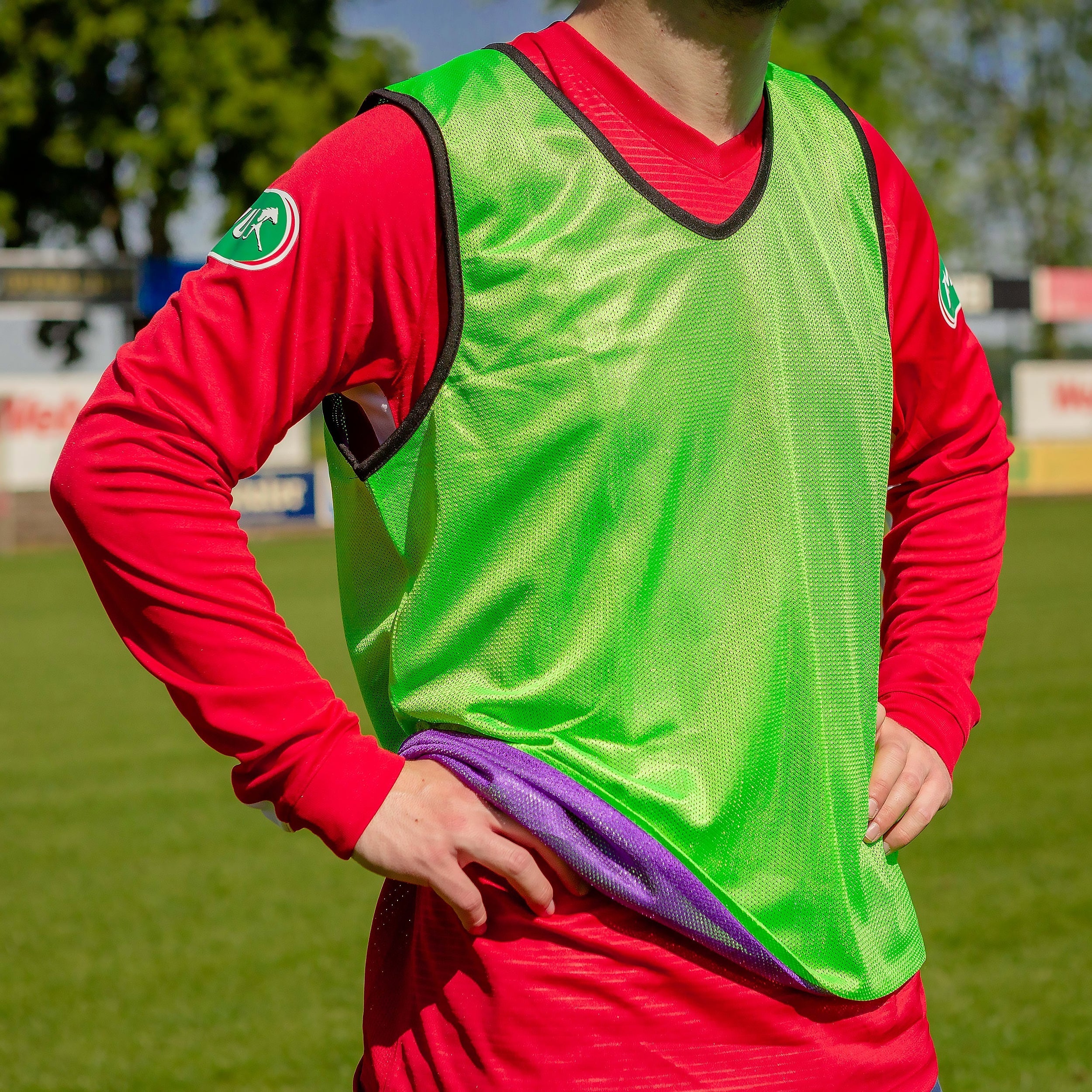 Set of 5 Reversible training bibs netsportique