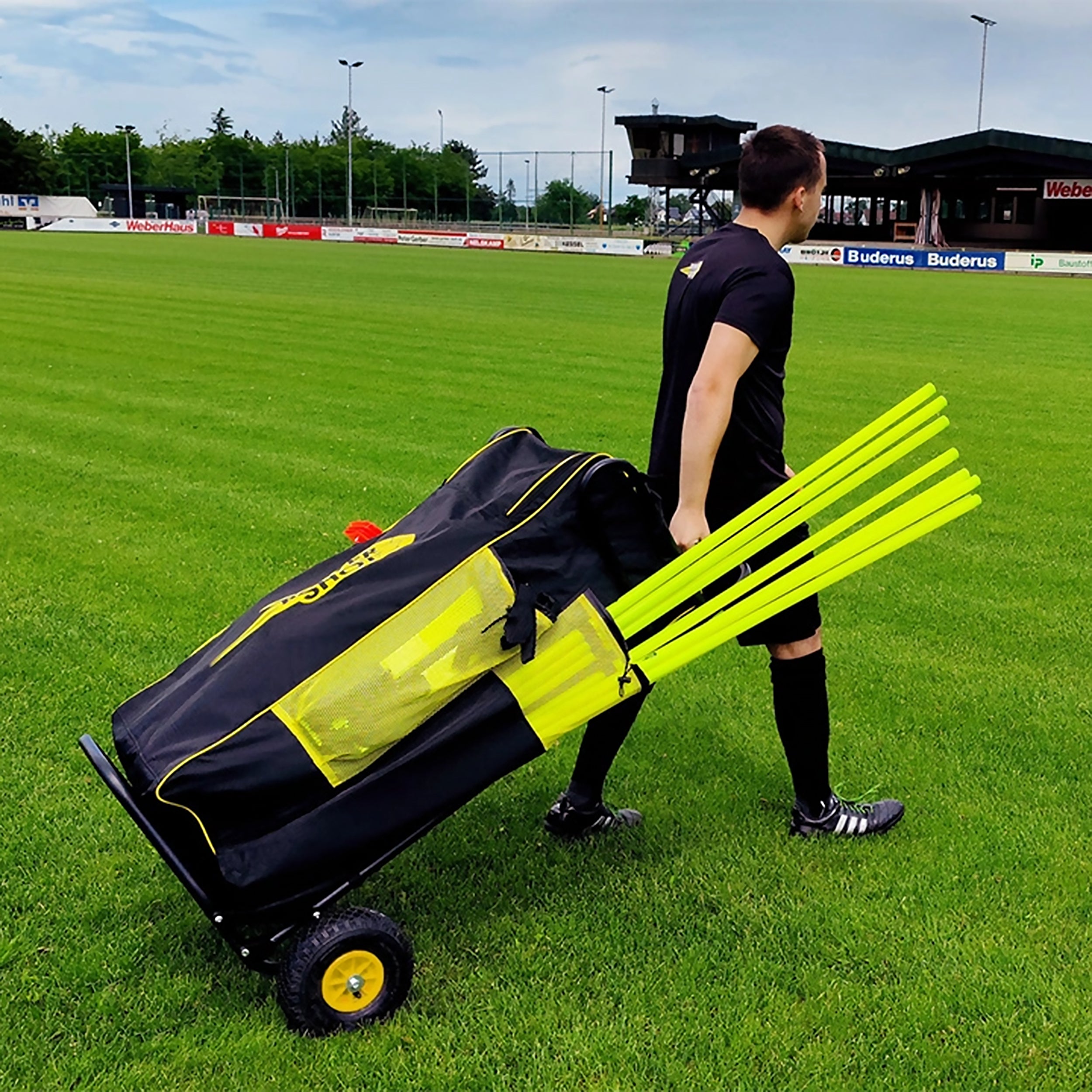 Multisport equipment cart with tactical board Powershot