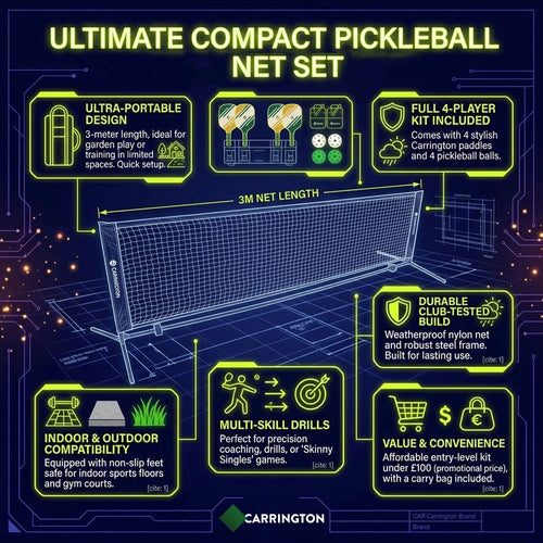 Pickleball net set Carrington
