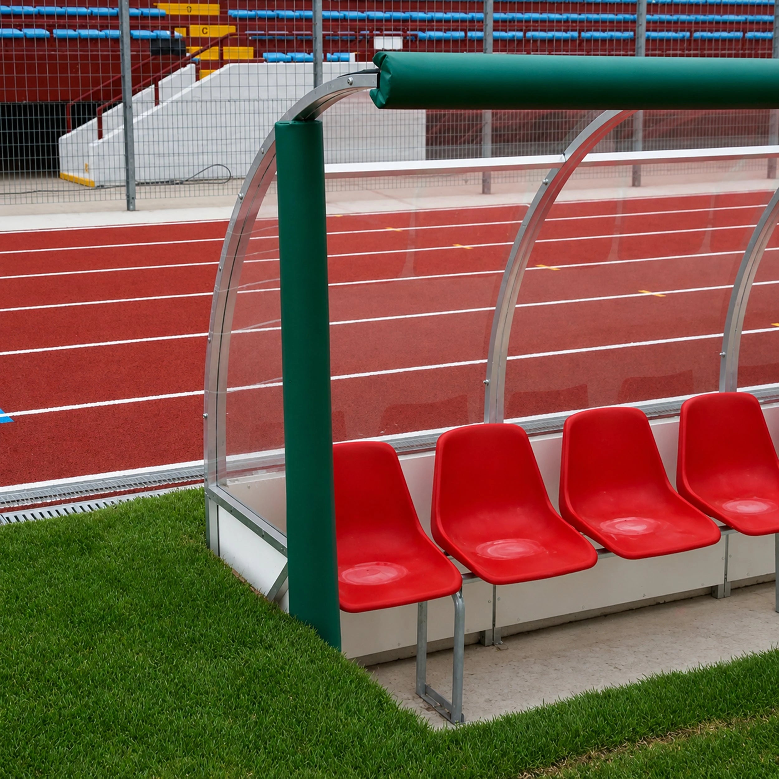 Footbal Dugout 2 - 3m Powershot