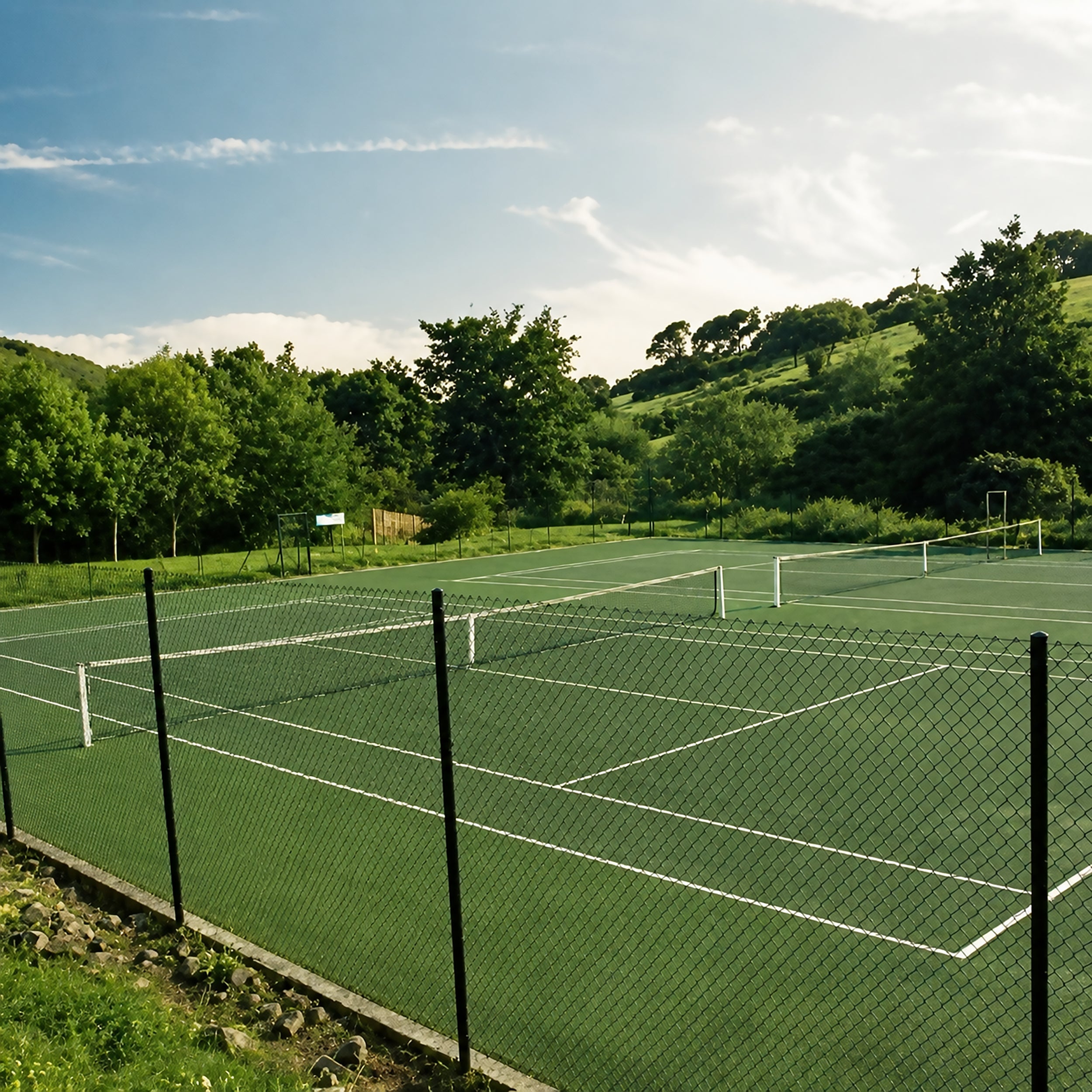 Tennis safety net - 4m Carrington