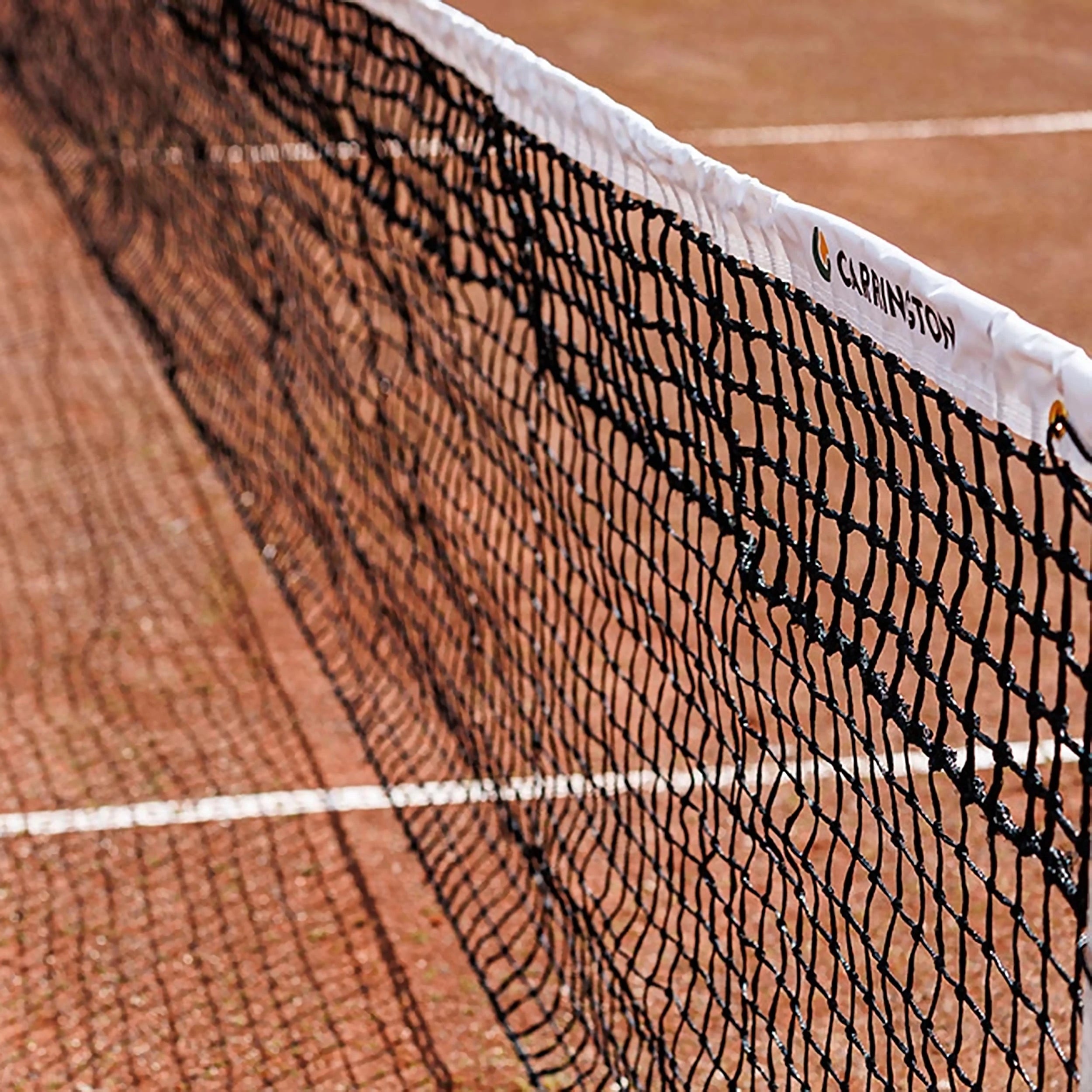 Expert 3.5mm tennis net double mesh clay special - 12.70m x 1.05m Carrington
