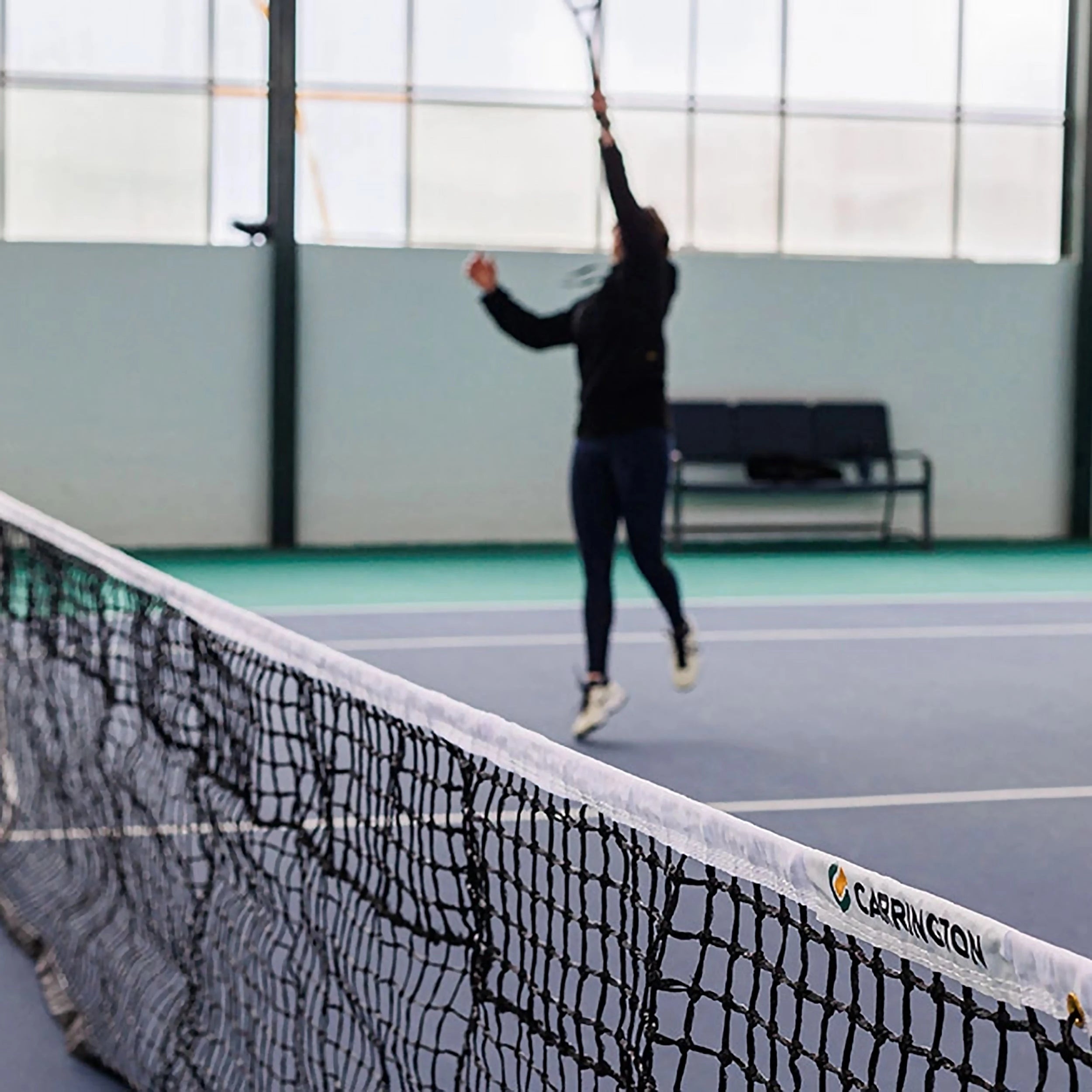 Tennis net 3.5mm double thickness EXPERT with reninforced sides Carrington